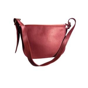 Coach Legacy 1973 Pouch Reissue Oxblood Leather Crossbody Limited Edition